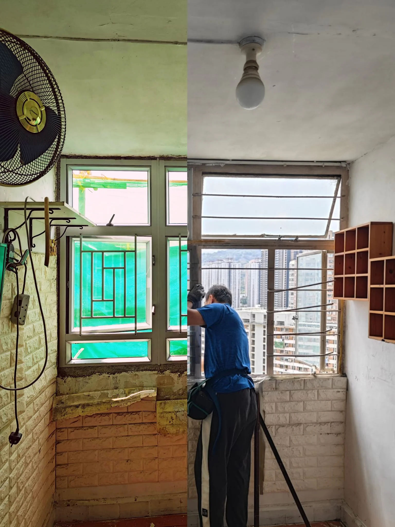 Public Housing Iron Window to Aluminum Window Replacement